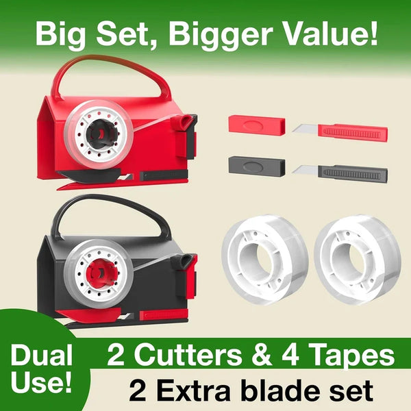 Wrap Paper Cutter & Tape Dispenser