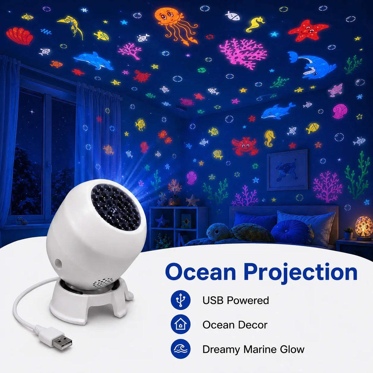 MagicGlow Christmas Sky Projector