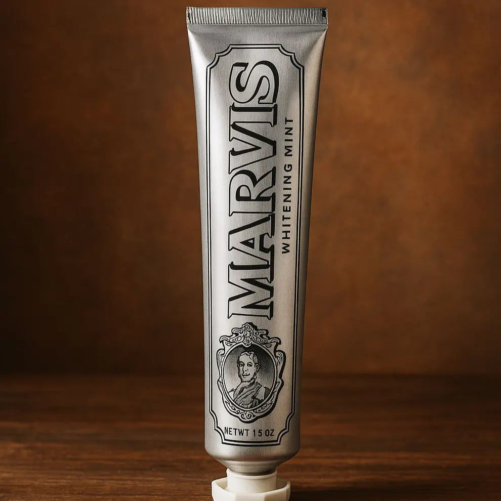 Marvis Whitening Mint Freshen Breath and Remove Smoke Stain Toothpaste