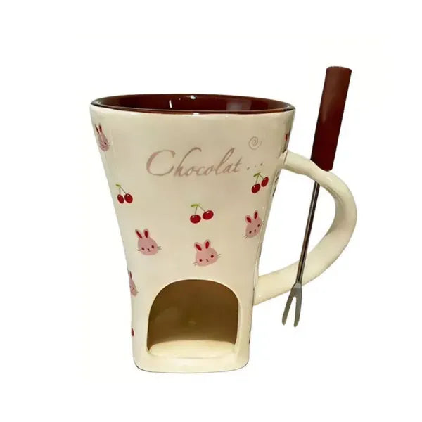Santa Claus Candle Holder Mug
