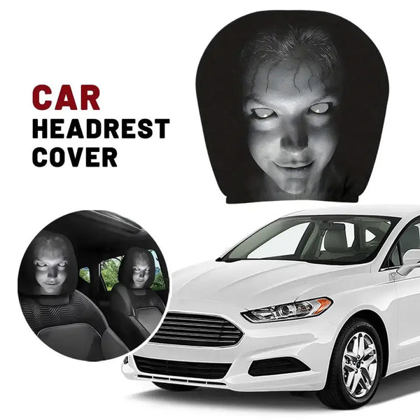 Halloween Decor Car Headrest Covers