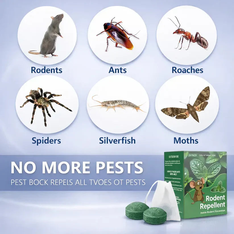 Peppermint Oil Rat Repellent Balls for Home