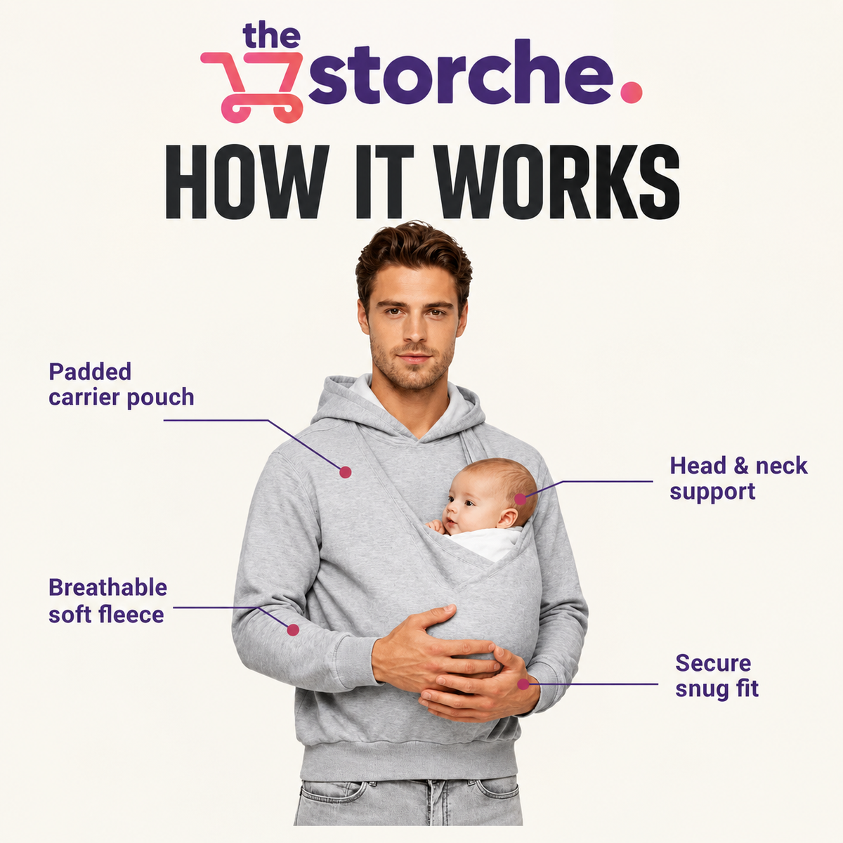 Dad & Baby Hoodie