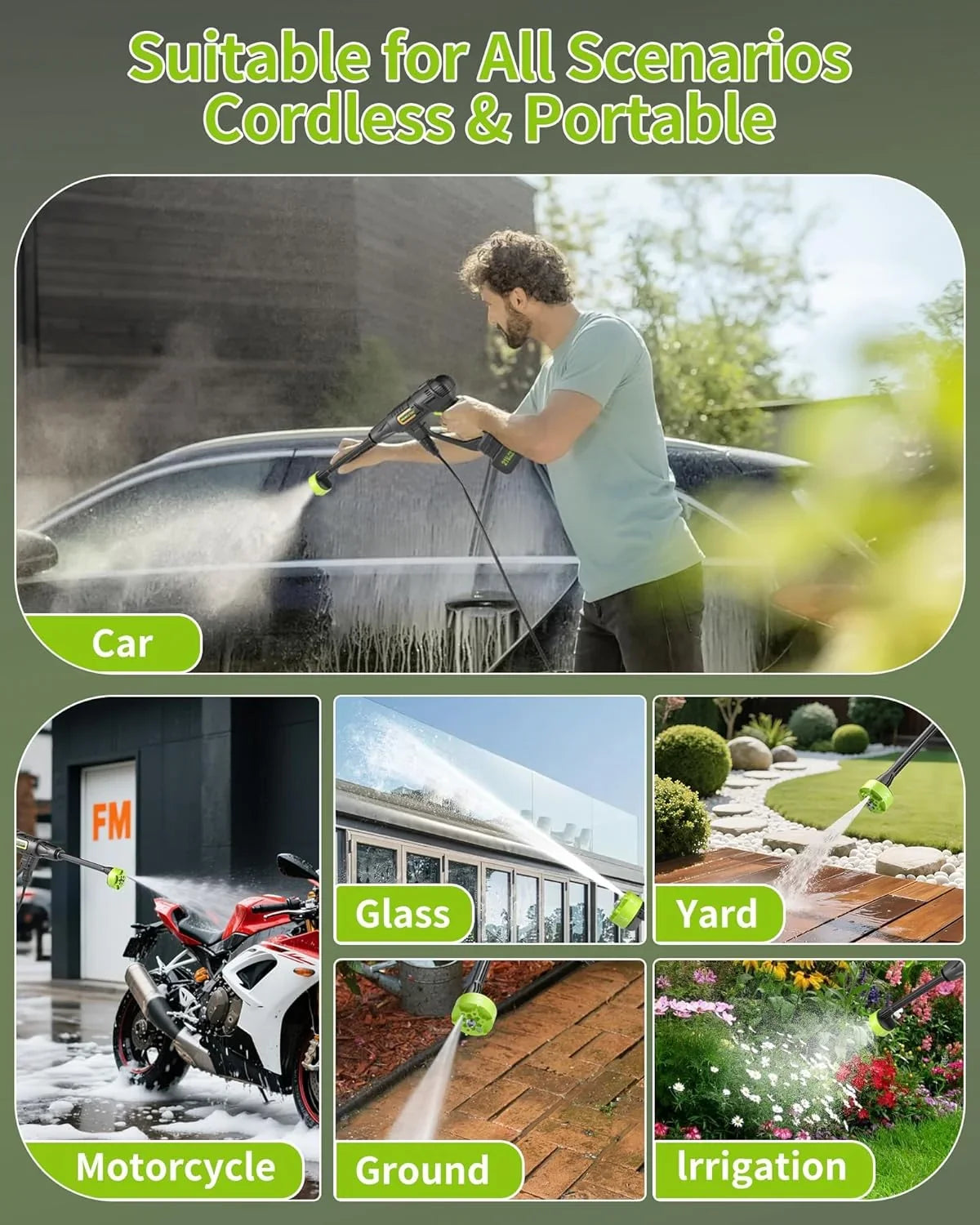 Cordless Pressure Washer