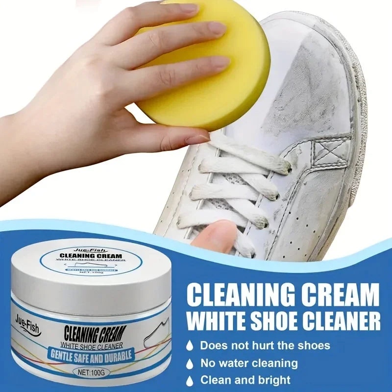 Cleaning Cream for White Shoes