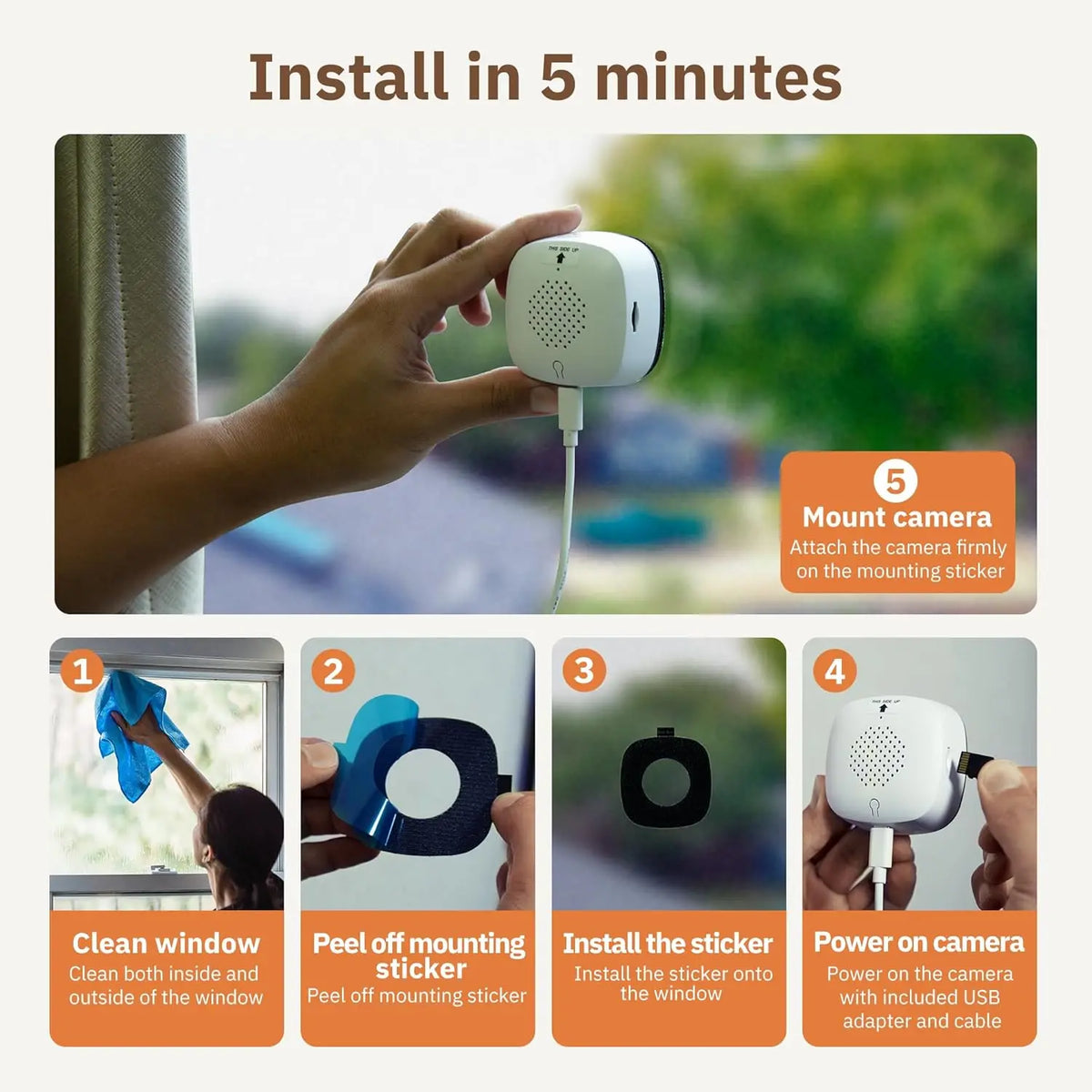 ChroMax 3MP 2K Dual-Band Indoor Security Cam