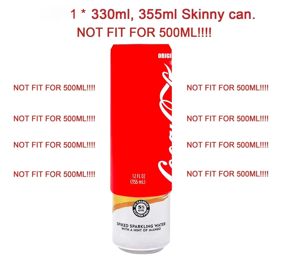 Silicone Beer Can Cover Sleeves