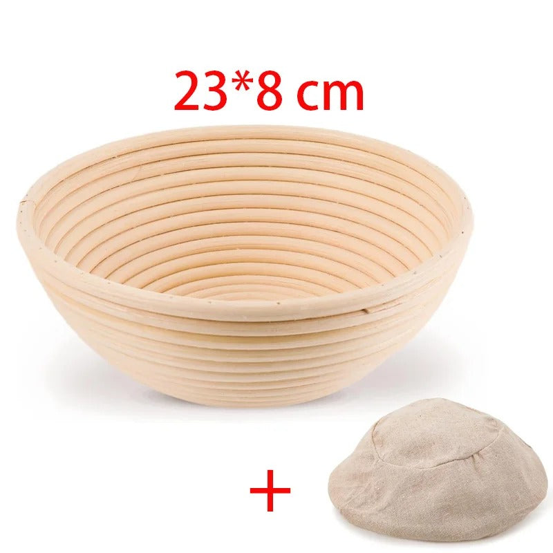 Rattan Bread Proofing Basket Bread Basket Oval Rattan Wicker Dough Fermentation Sourdough Banneton