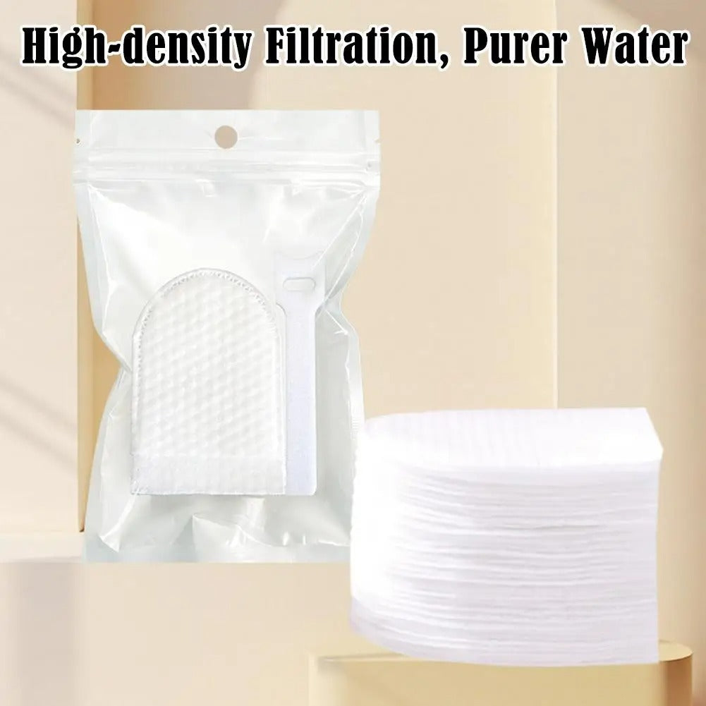 50-1000 PCs Faucet Filter Cotton,Anti-splash Removes Sand Filters With T-strap ,Water Purification Socks For Tap Water Rust Removal