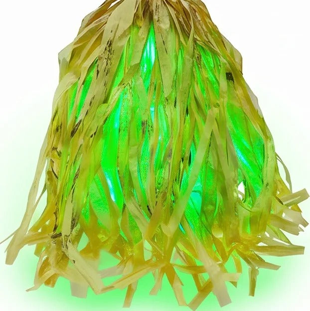 1pc Animated Witch Broom with Light and Sound Moving Broomstick Halloween Decor for Haunted House Party Indoor Display
