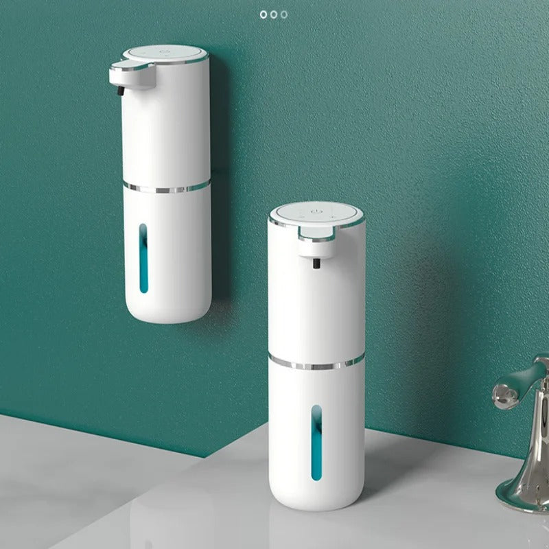 USB-C Charging Wall Mount Foam Soap Dispenser Infrared Sensing Contactless Auto Foamer Multi-functional Bathroom Kitchen Accesso