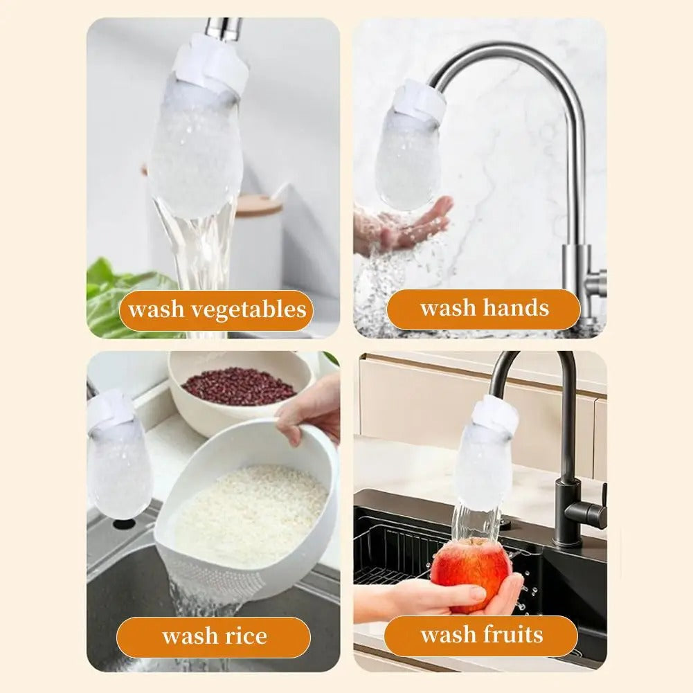 50-1000 PCs Faucet Filter Cotton,Anti-splash Removes Sand Filters With T-strap ,Water Purification Socks For Tap Water Rust Removal