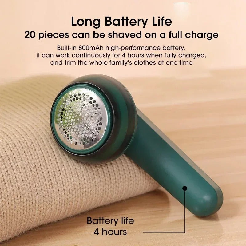 Portable USB Rechargeable Electric Lint Remover for Clothing Sweaters Coats Plush Toys Fabric Shaver