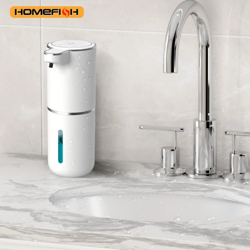 USB-C Charging Wall Mount Foam Soap Dispenser Infrared Sensing Contactless Auto Foamer Multi-functional Bathroom Kitchen Accesso