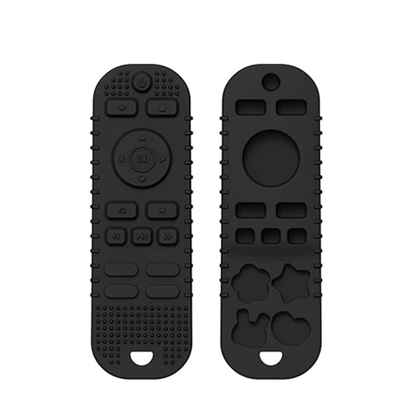 Silicone Baby Teething Toys BPA Free TV Remote Control Shape Teething Toys Chew Relief Soothe Babies Gums for Babies Toddlers