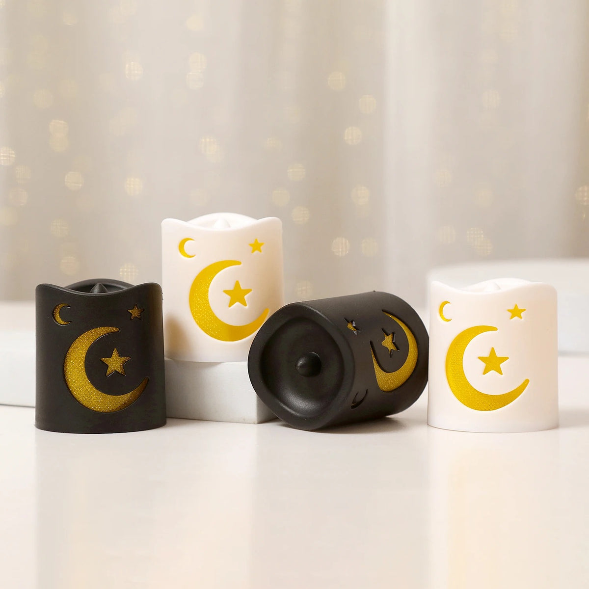 2026 Ramadan Decoration LED Lantern Light Eid Mubarak Star Moon Castle Lights Islamic Muslim Party Ornaments Eid Al-Fitr Gifts